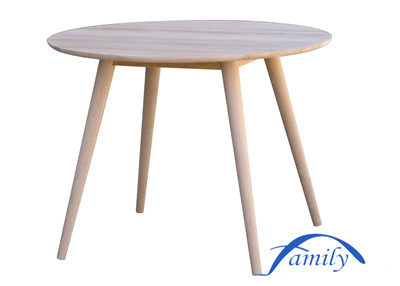 oak round dining table